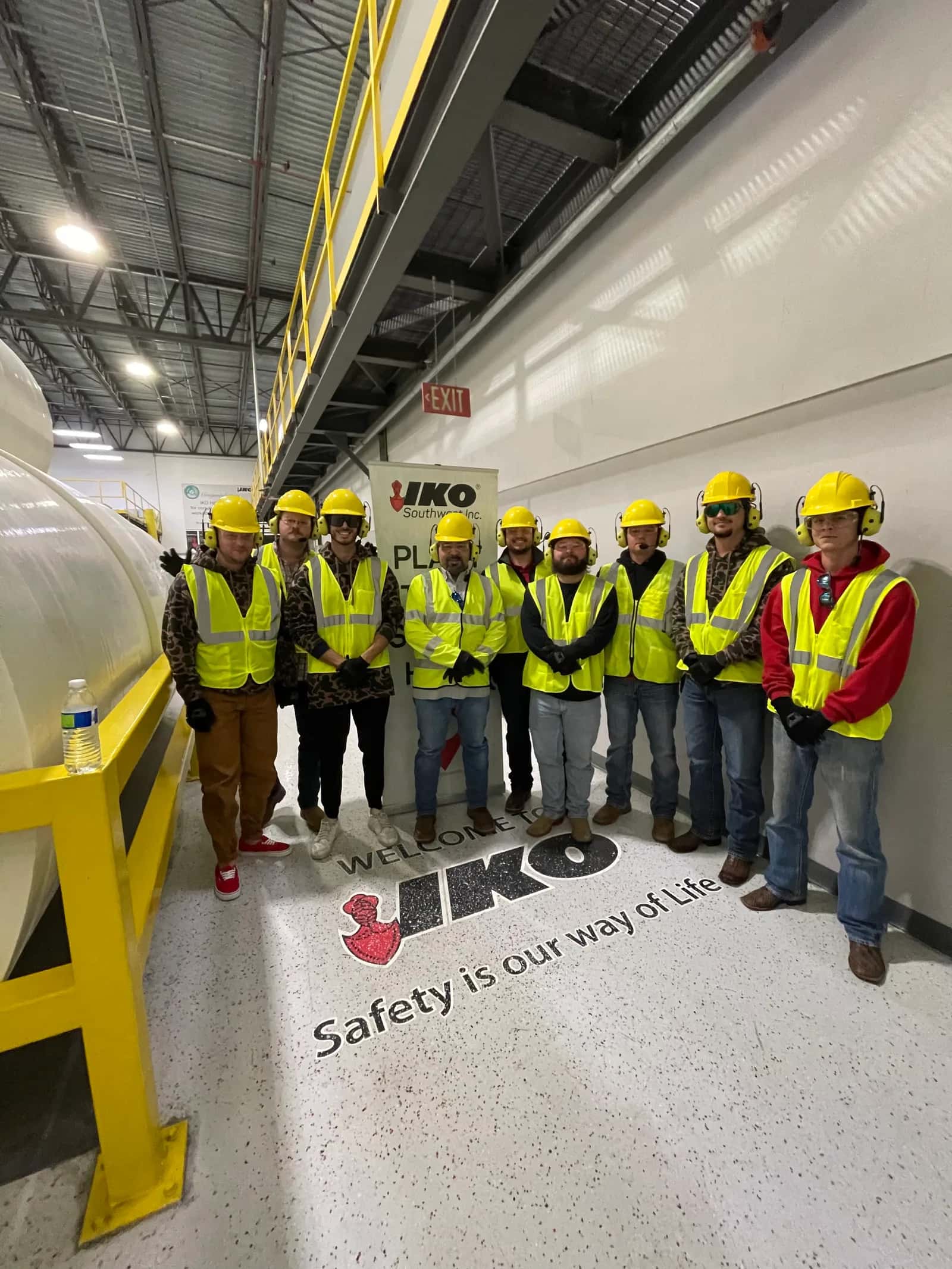 HailKing team participating in commercial roofing manufacturer training