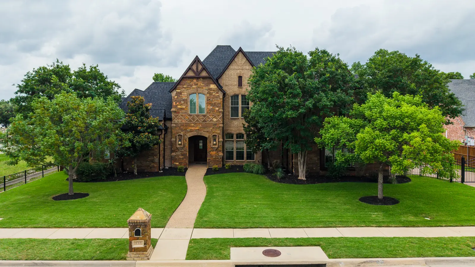 Roof inspection Dallas service at a North Texas residential home