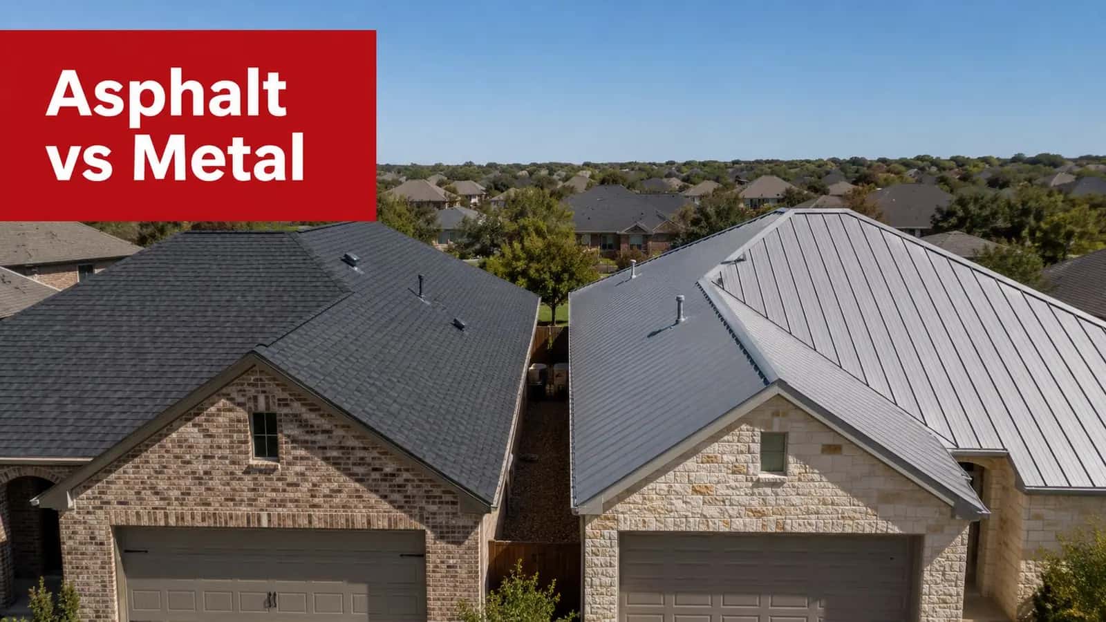Asphalt vs Metal Roofing: Compare Cost & Durability featured image