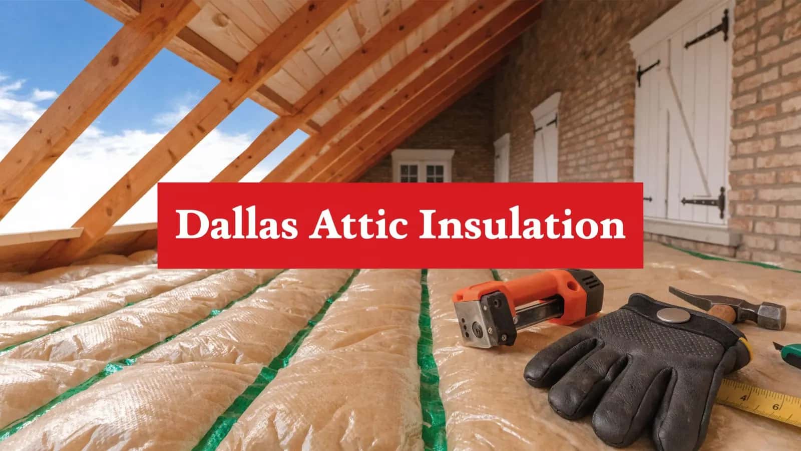 Dallas Attic Insulation Your Guide to R-Values & Savings featured image
