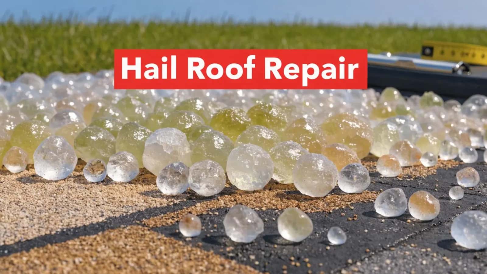 Hail Damage Roof Repairing