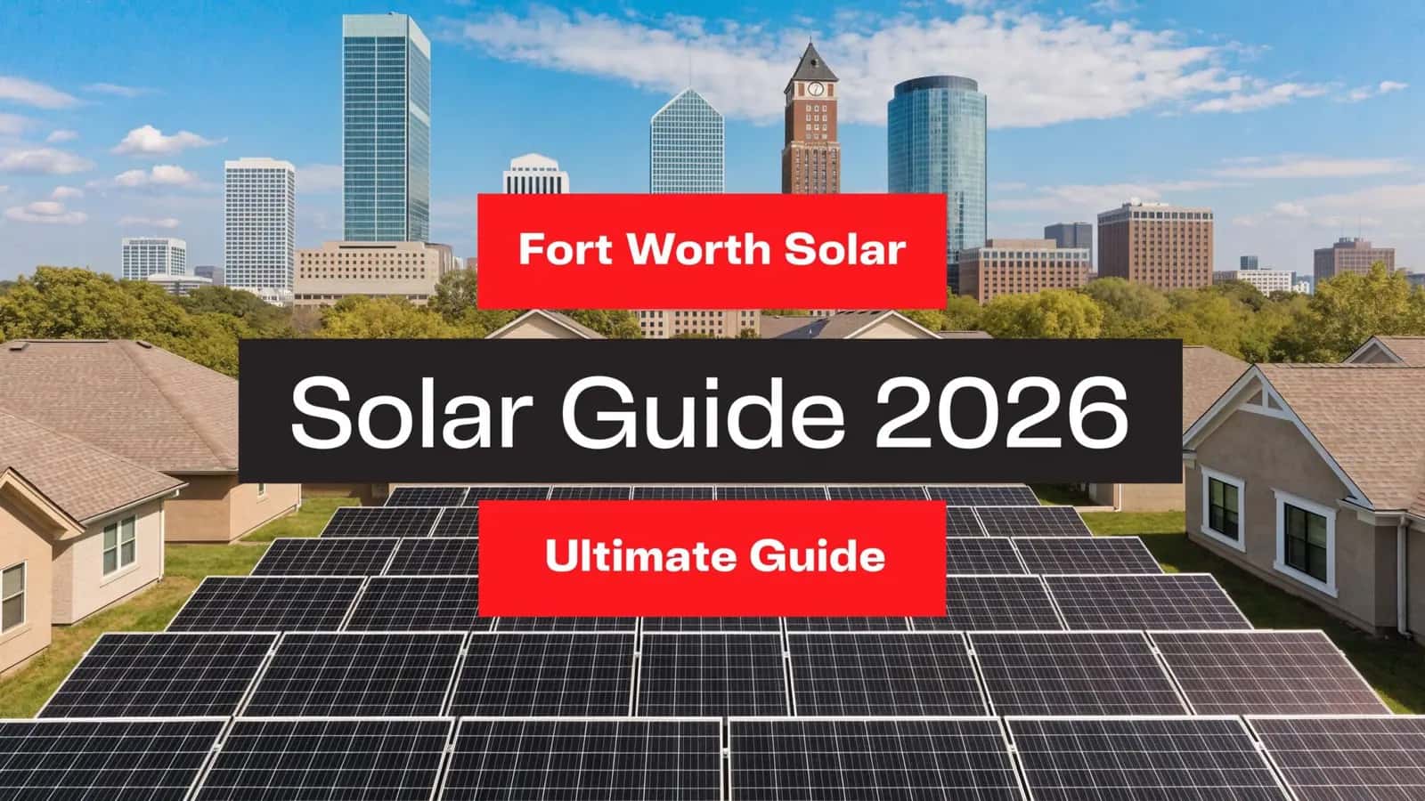 Solar Panels Fort Worth Texas: 2026 Ultimate Guide featured image
