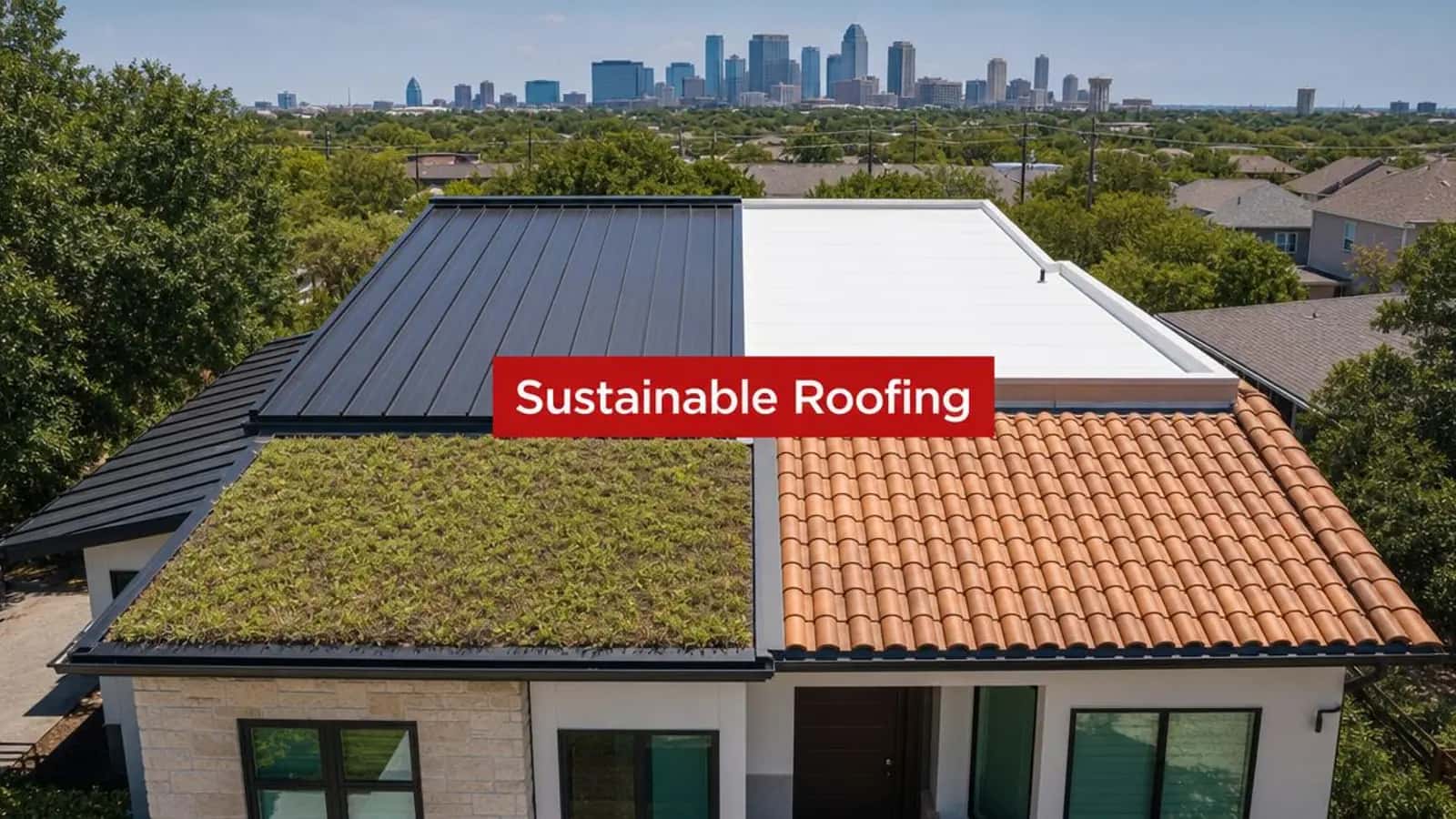 Sustainable Roofing Materials: A Texas Homeowner’s Guide featured image