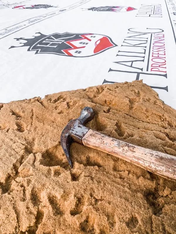 Roofing tool used during installation