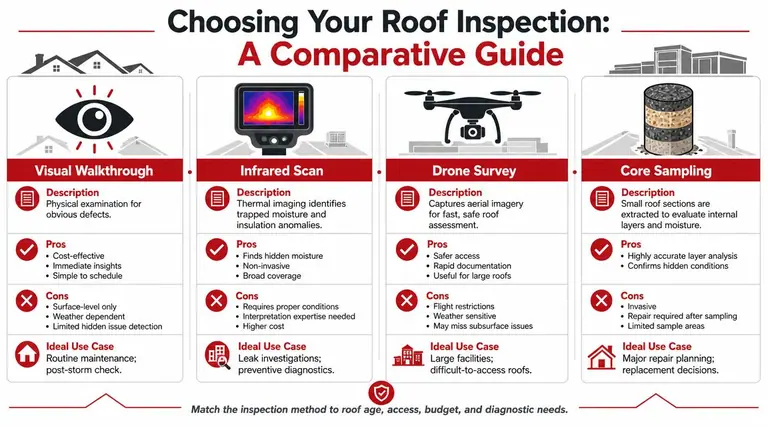 How to Choose the Right Type of Roof Inspection