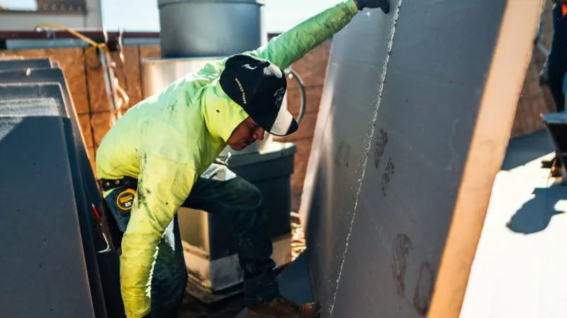 Commercial roofing project detail 4