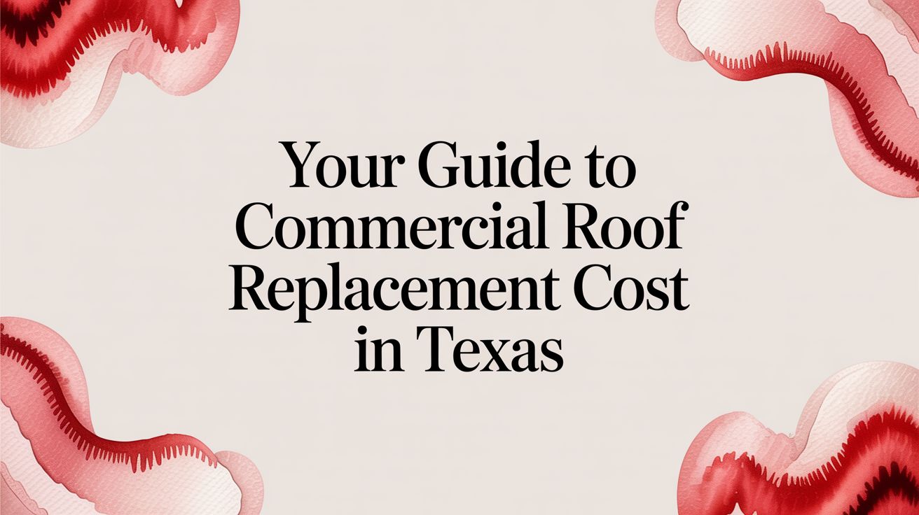 Read more about the article Your Guide to Commercial Roof Replacement Cost in Texas