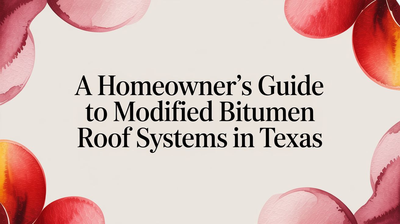 Read more about the article A Homeowner’s Guide to Modified Bitumen Roof Systems in Texas