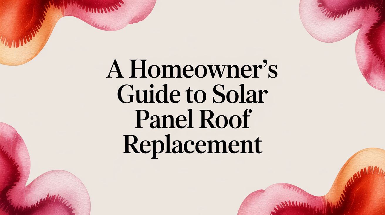 Read more about the article A Homeowner’s Guide To Solar Panel Roof Replacement