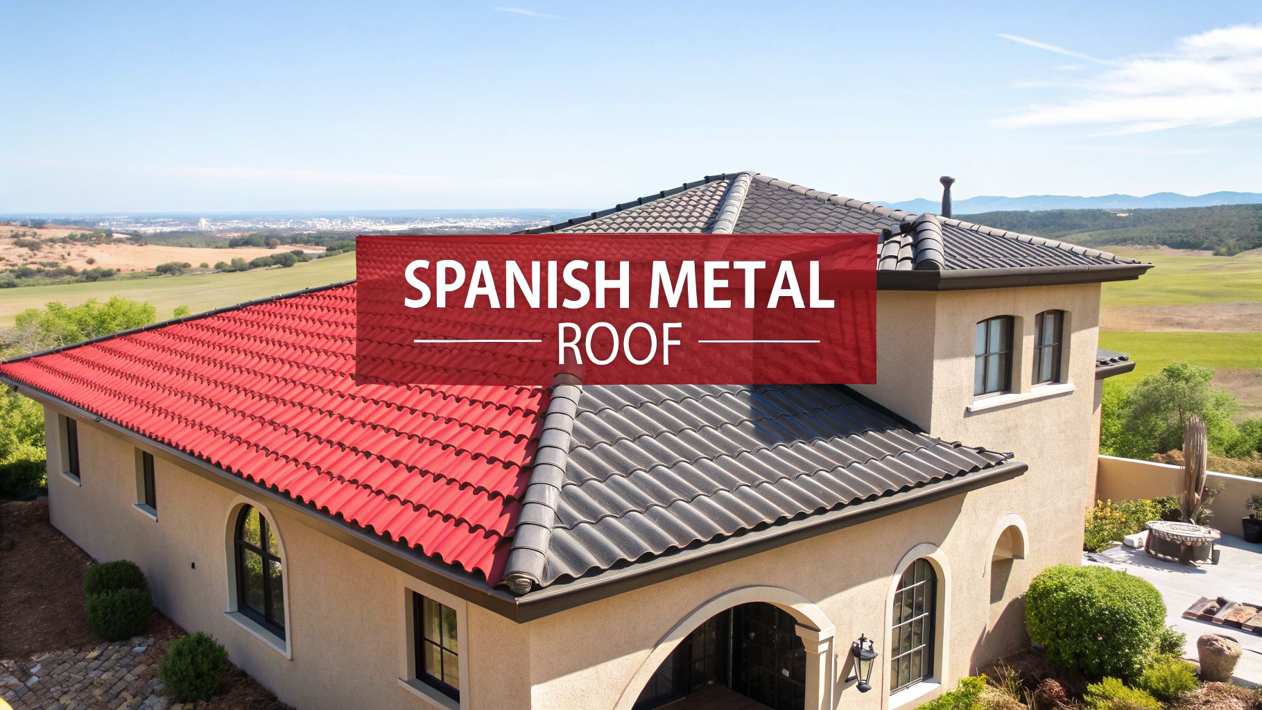 Read more about the article Spanish Metal Tile Roofing A Guide for Texas Homeowners