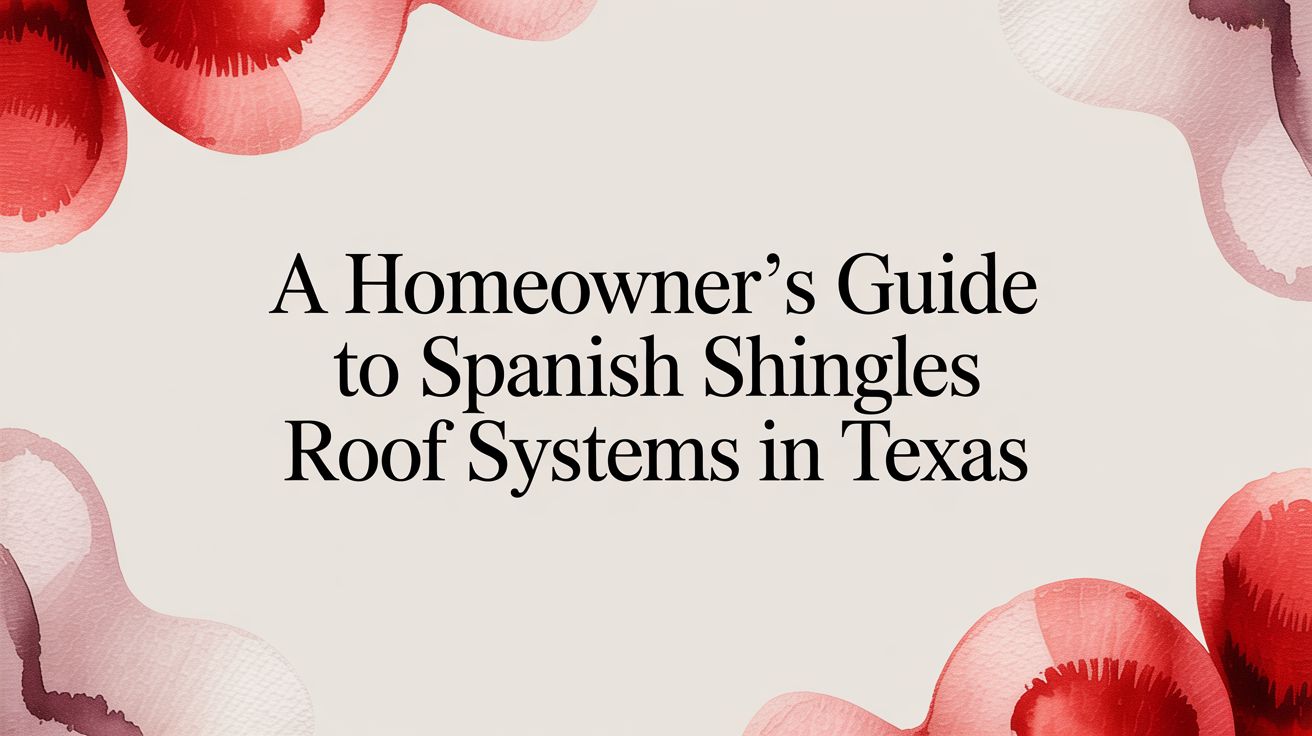 Read more about the article A Homeowner’s Guide to Spanish Shingles Roof Systems in Texas