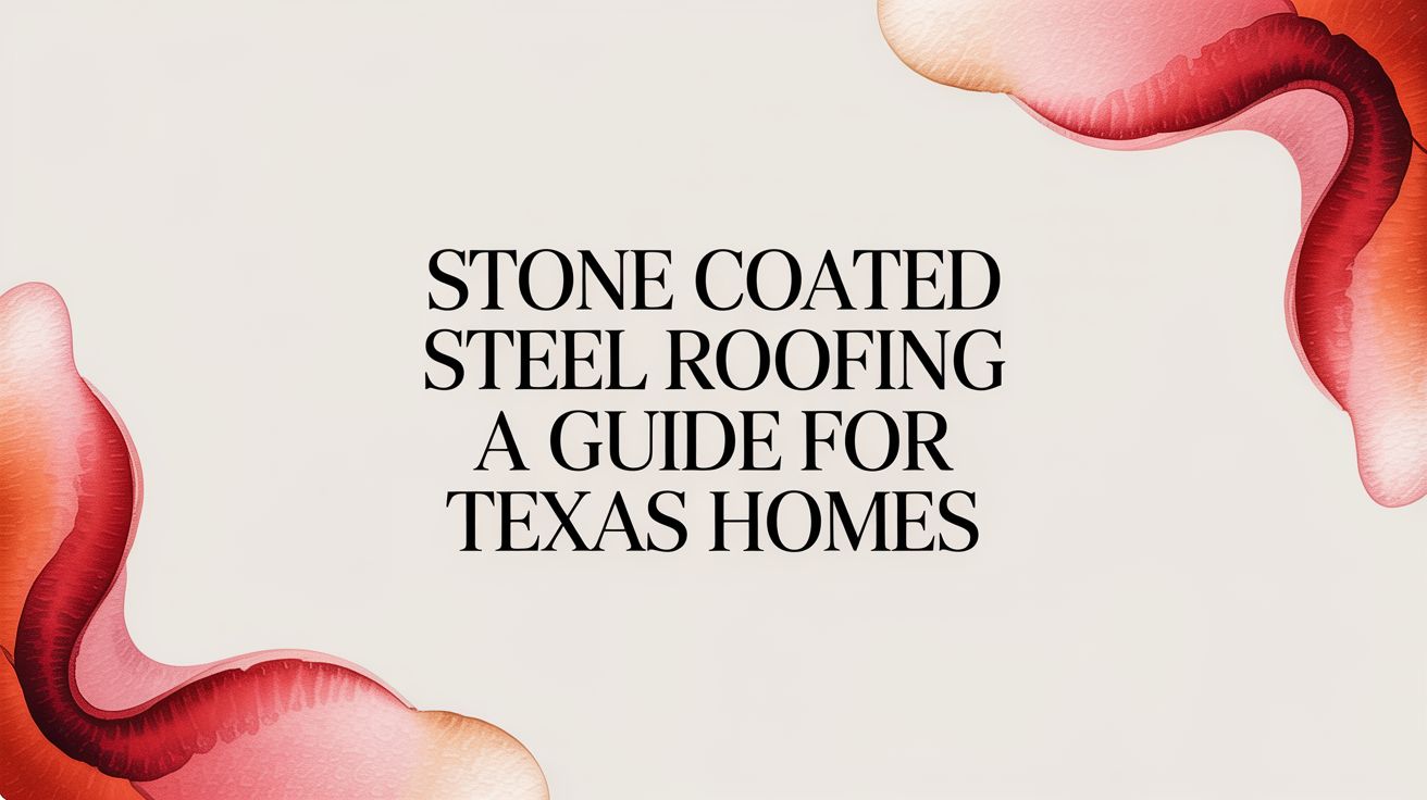 Read more about the article Stone Coated Steel Roofing A Guide for Texas Homes