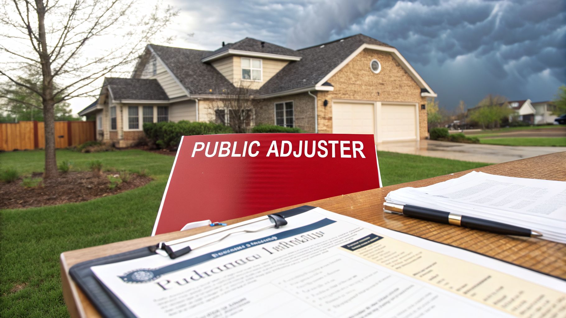 Read more about the article Hiring a Public Adjuster for Roof Claim A Texas Homeowner Guide