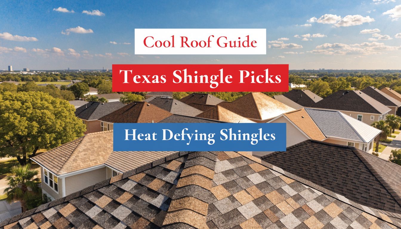 Read more about the article Best Asphalt Shingles for Hot Climates: A Texas Guide