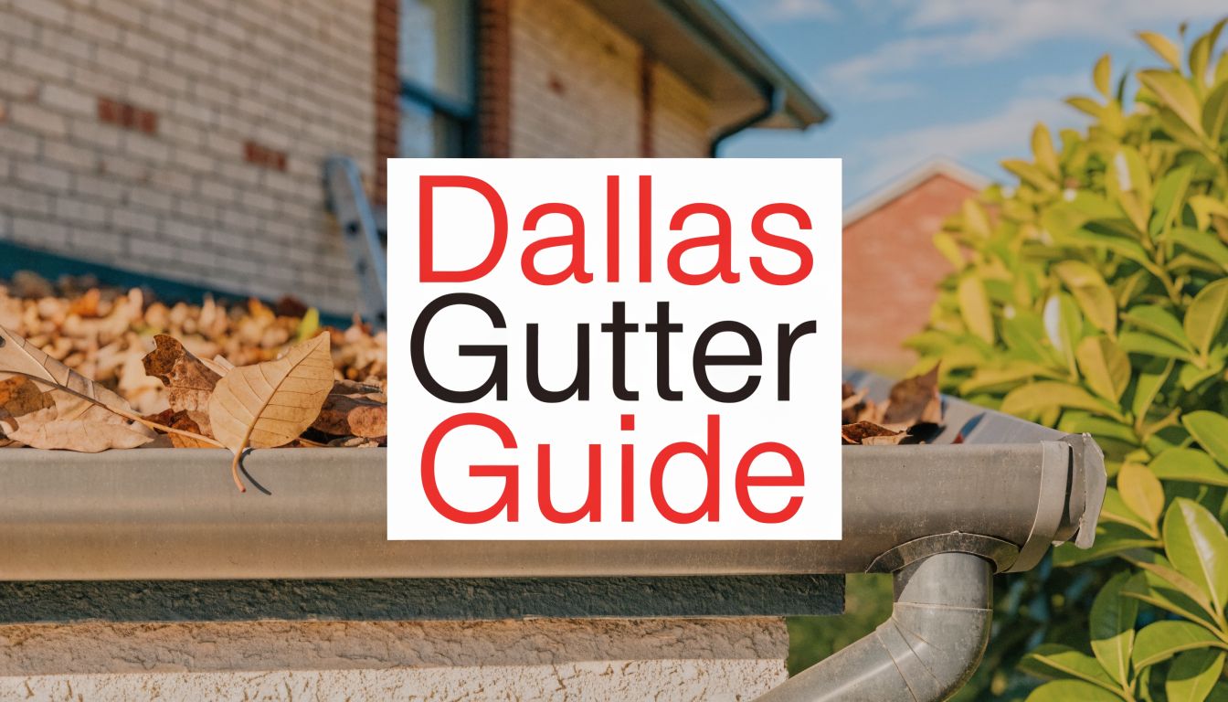 Read more about the article Dallas Gutter Cleaners: A Homeowner’s Guide for 2026