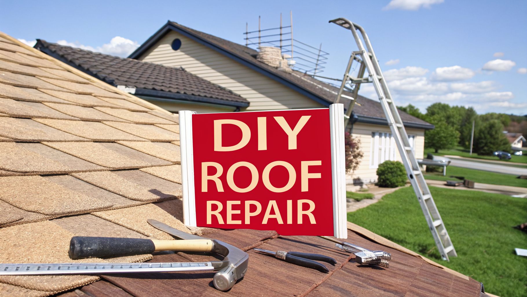 Read more about the article DIY Roof Repair: Expert Tips & When to Call Pros