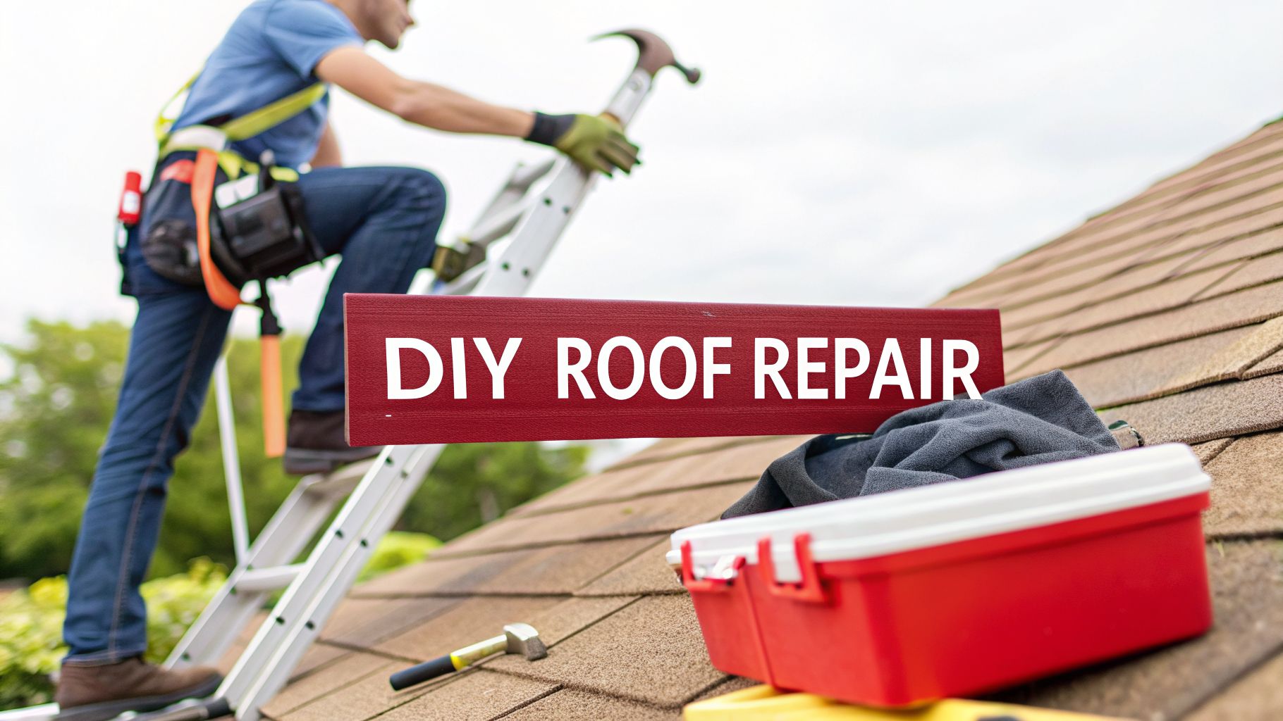 Read more about the article Do It Yourself Roof Repairs: 2026 Guide
