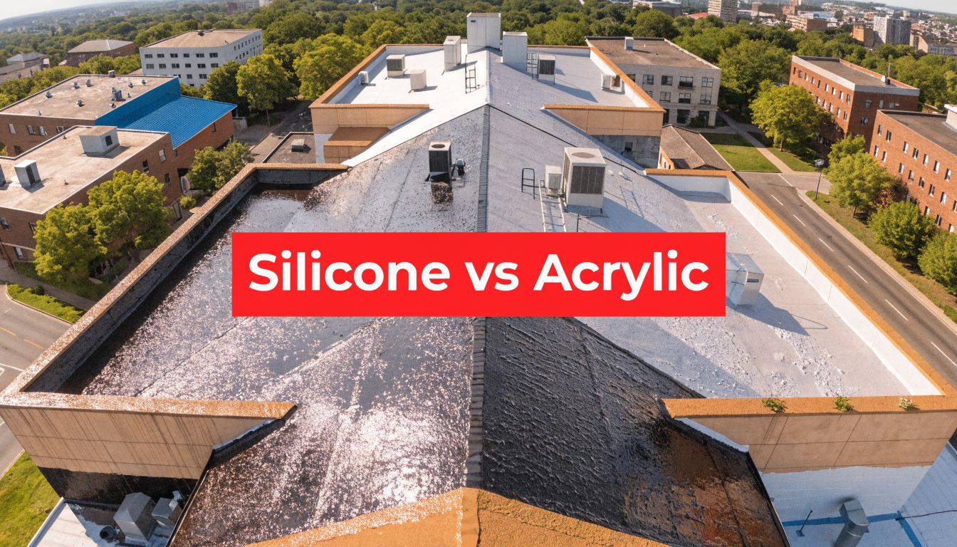 Read more about the article Silicone vs Acrylic Roof Coating for Texas Roofs