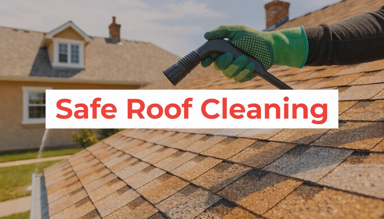 Read more about the article How To Clean Asphalt Shingle Roof Safely