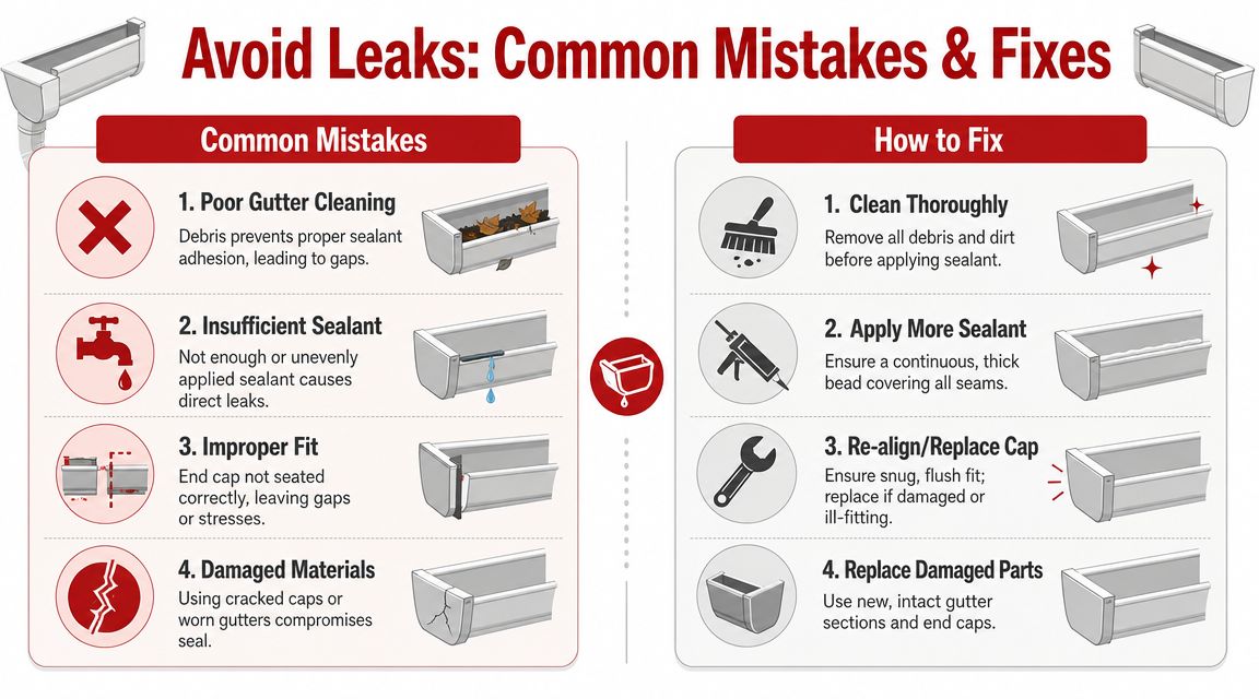 Common Installation Mistakes and How to Fix Leaks
