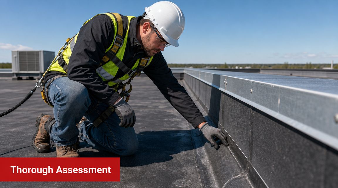 What a Thorough Commercial Roof Inspection Actually Covers