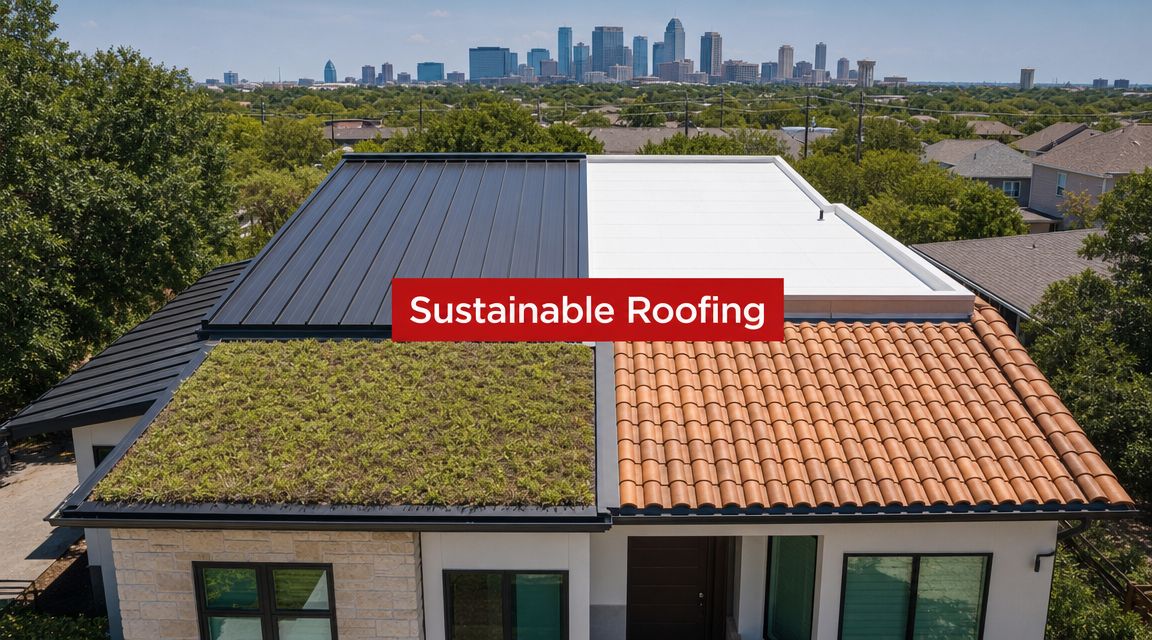 Read more about the article Sustainable Roofing Materials: A Texas Homeowner’s Guide