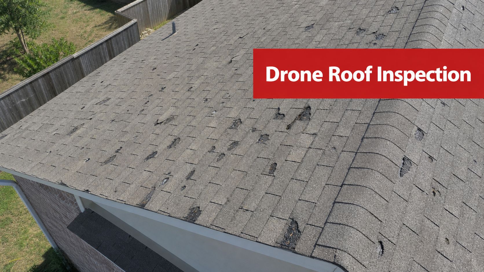 Read more about the article Drone Roof Inspection Services: Texas Hail Damage Guide